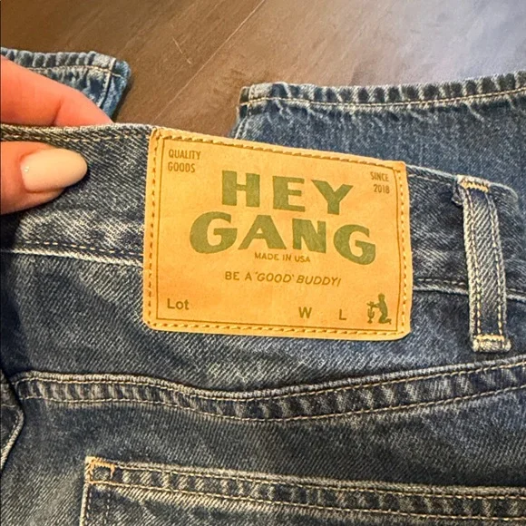Hey Gang Jeans straight leg size 26 - Picture 3 of 13